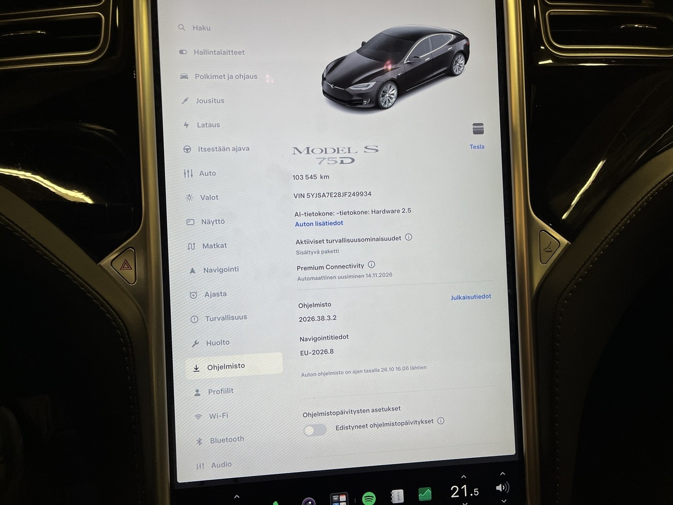 Tesla Model S vaihtoauto