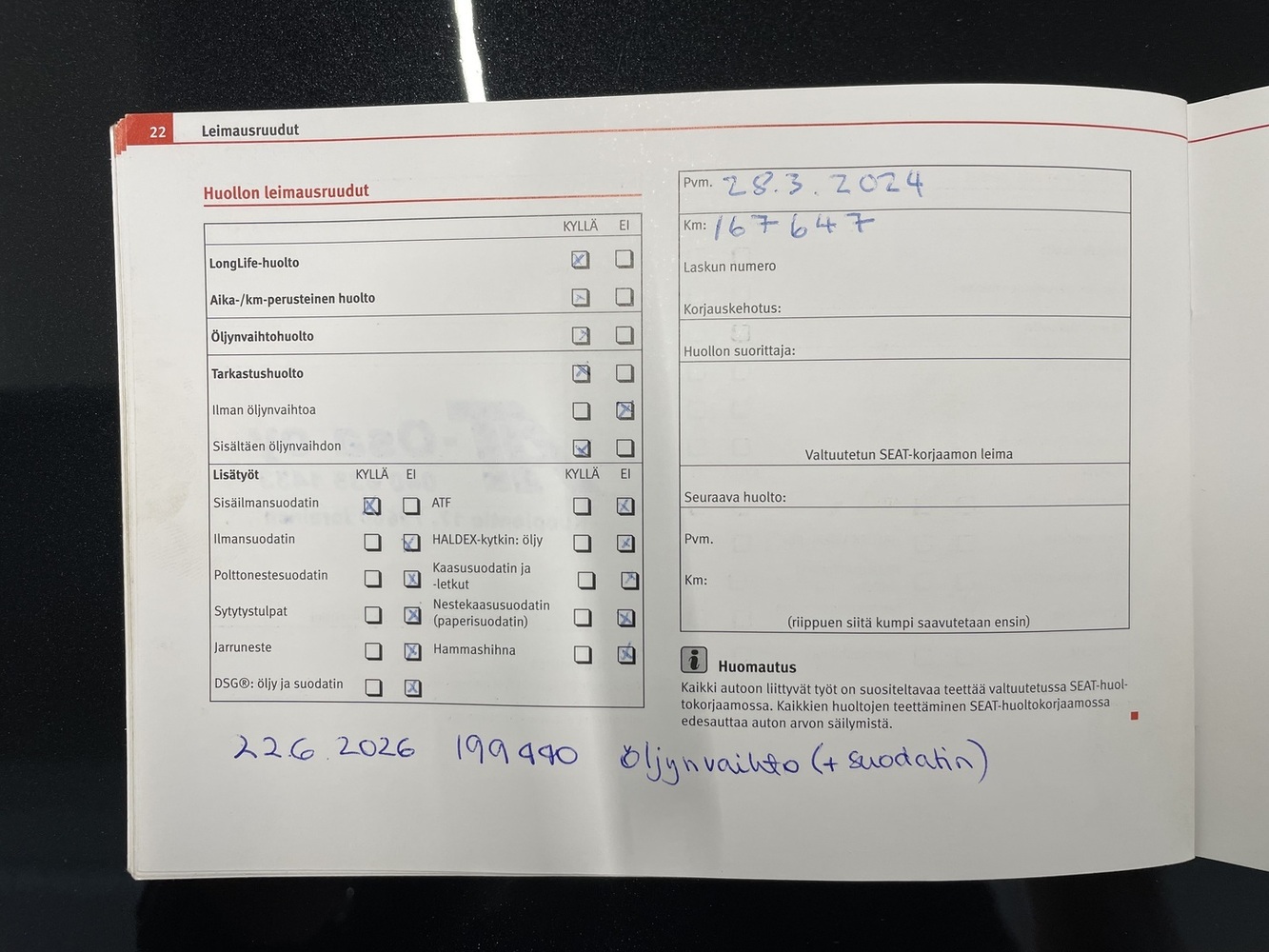 SEAT Leon vaihtoauto