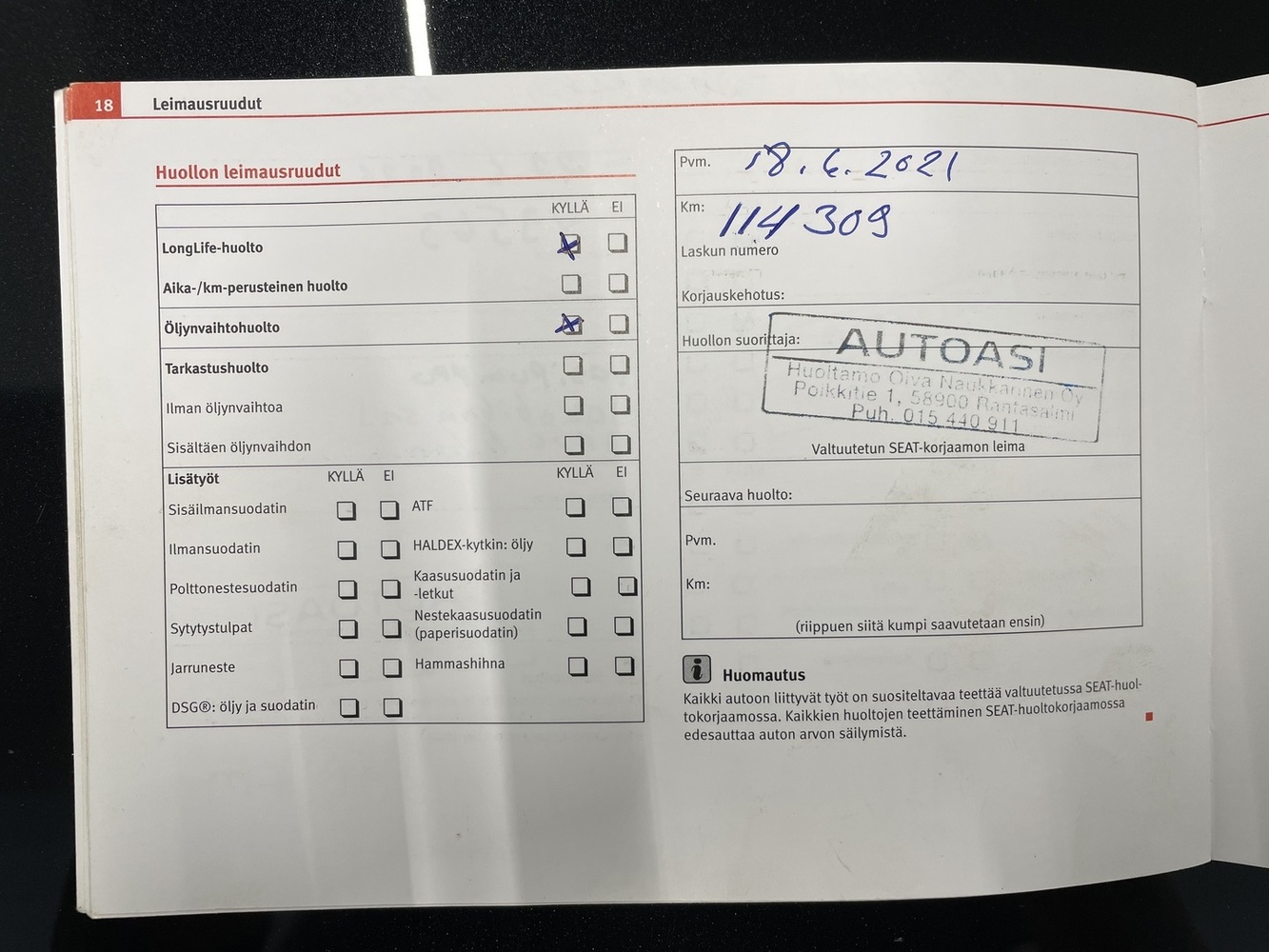 SEAT Leon vaihtoauto