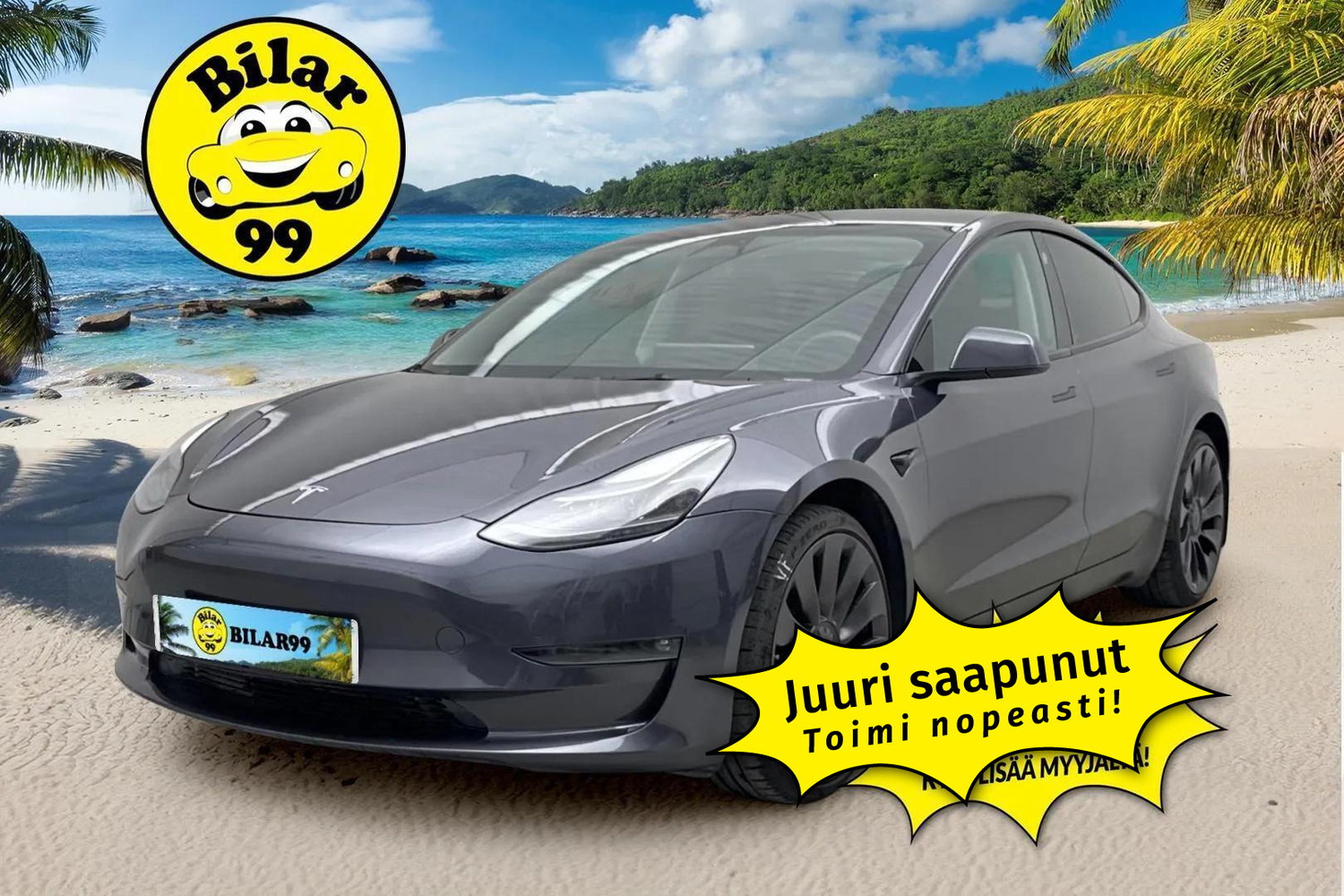 Tesla Model 3 vaihtoauto