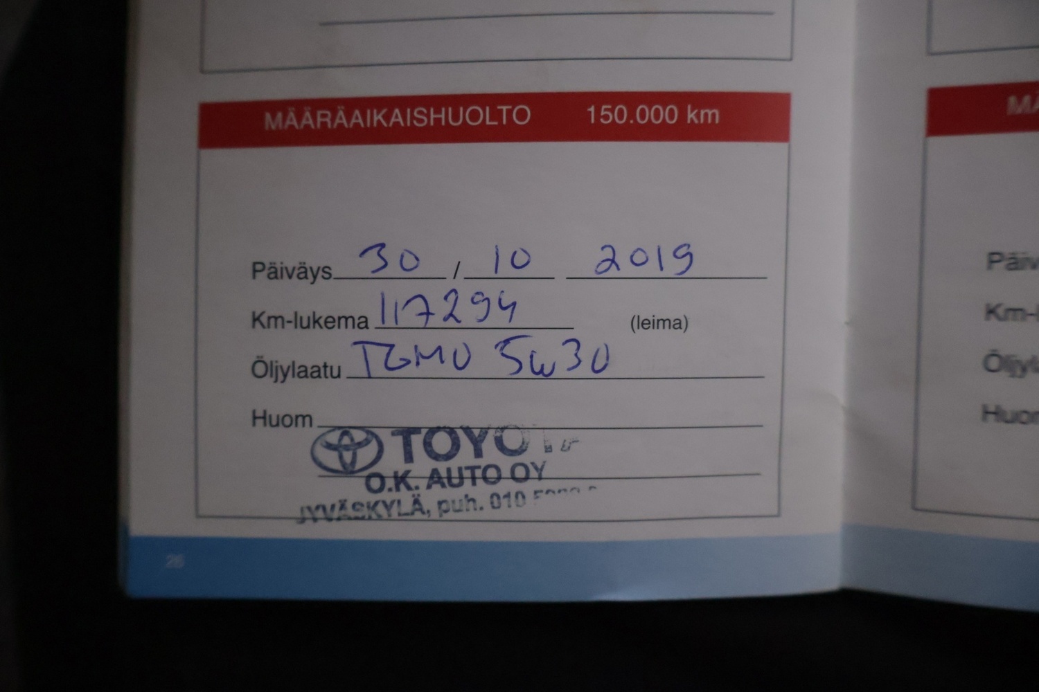 Toyota Hiace vaihtoauto