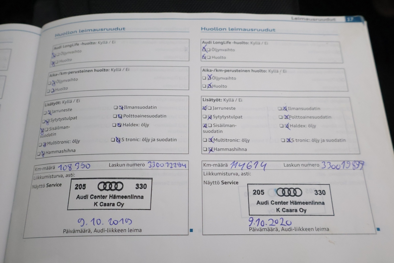 Audi A4 vaihtoauto