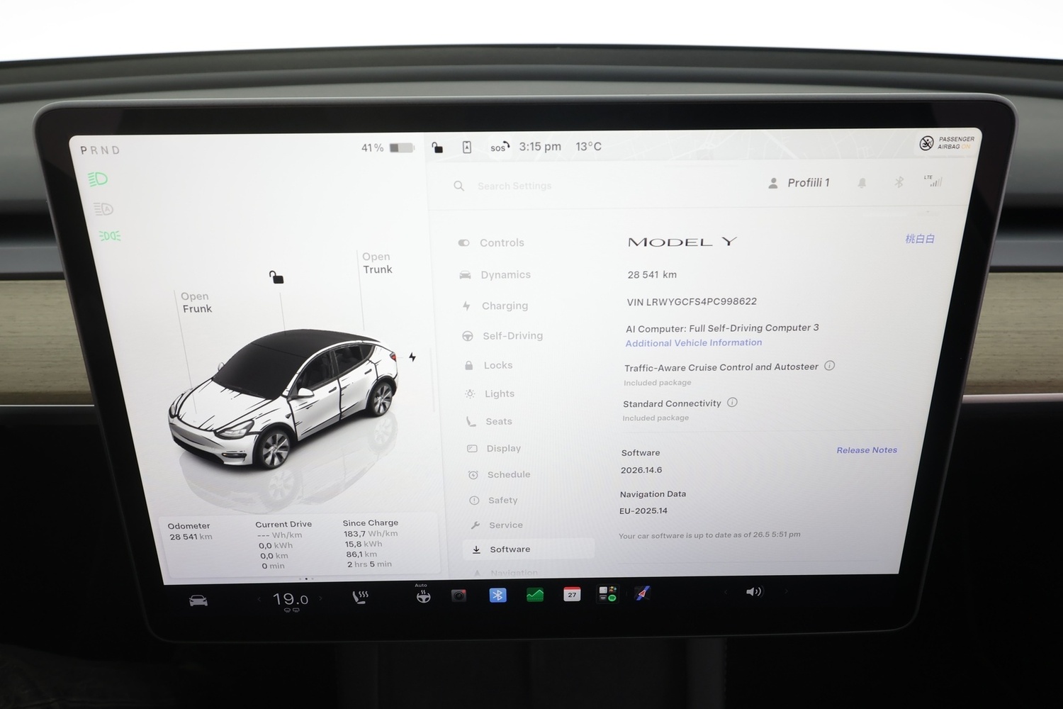 Tesla Model Y vaihtoauto