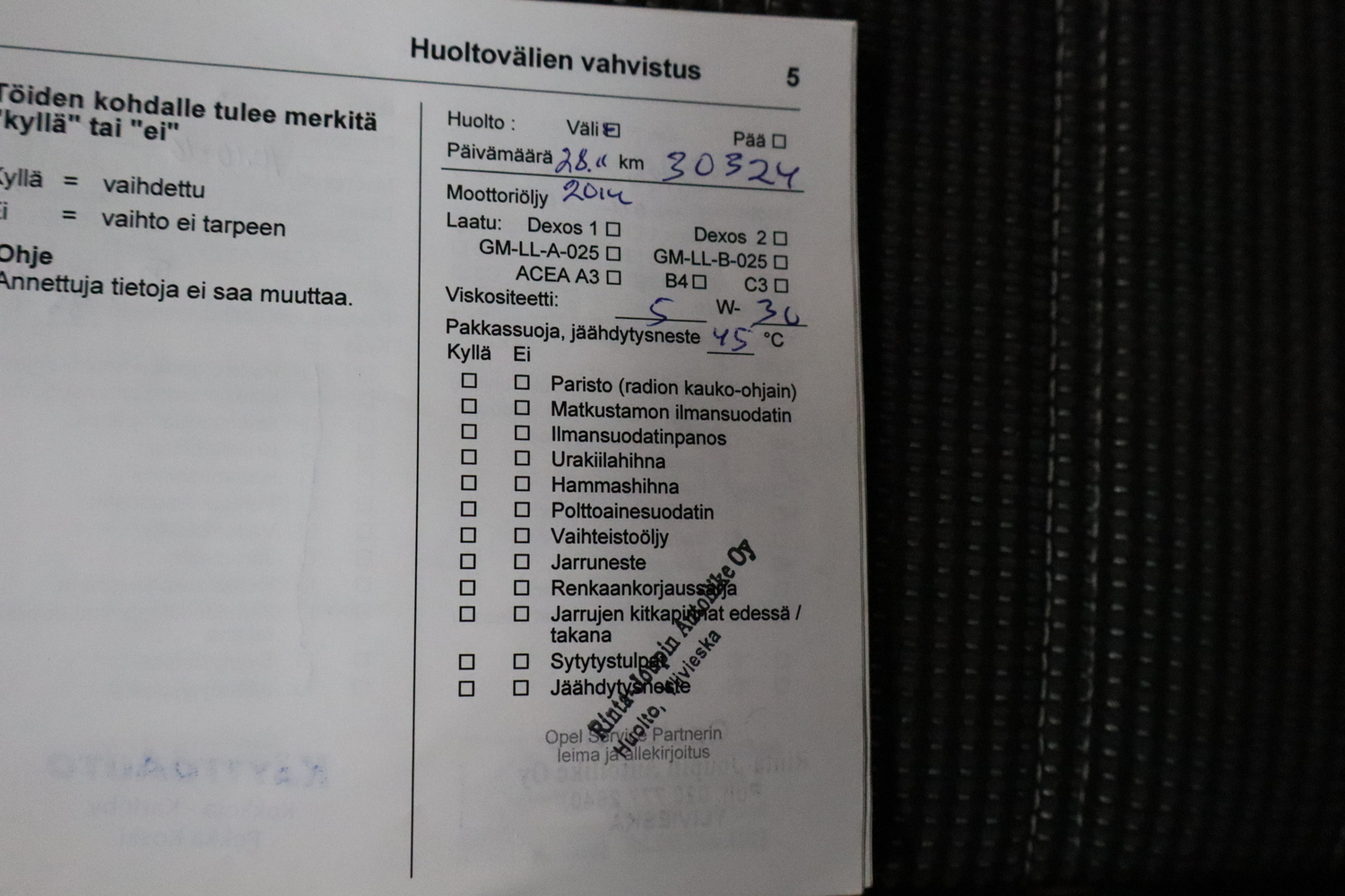 Opel Insignia vaihtoauto