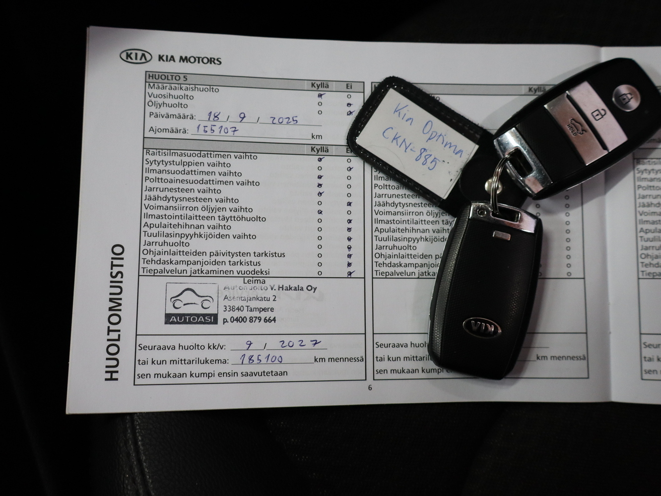 Kia Optima vaihtoauto