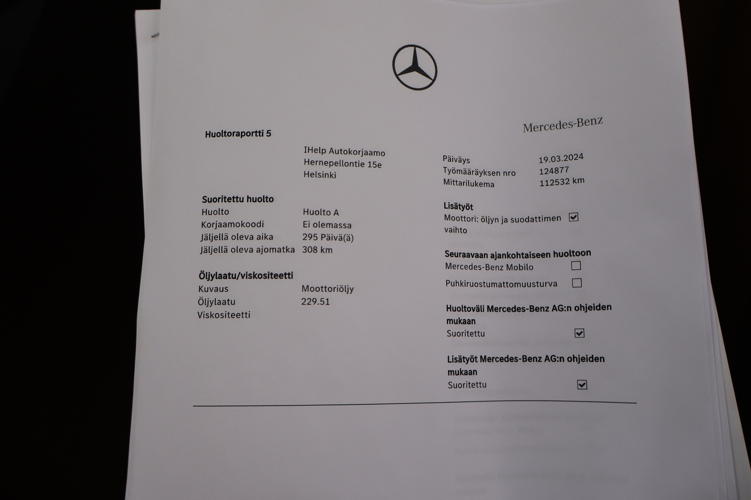 Mercedes-Benz E vaihtoauto