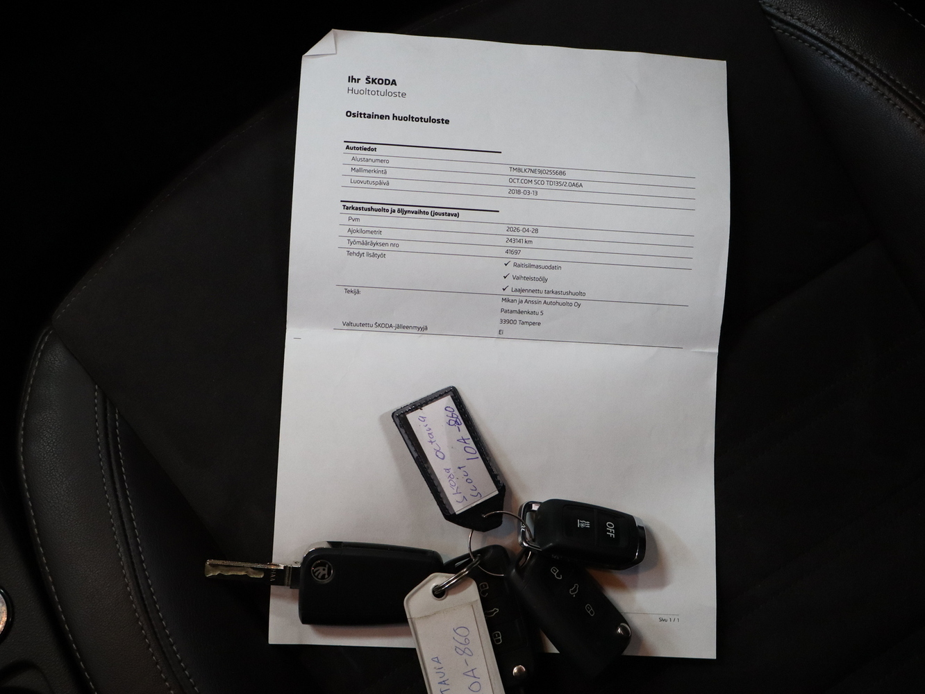 Skoda Octavia vaihtoauto