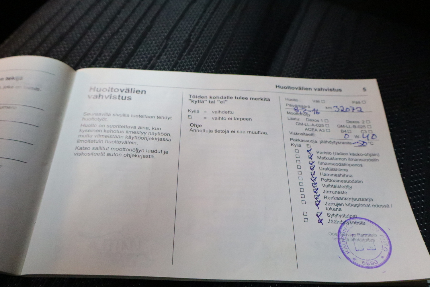 Opel Astra vaihtoauto