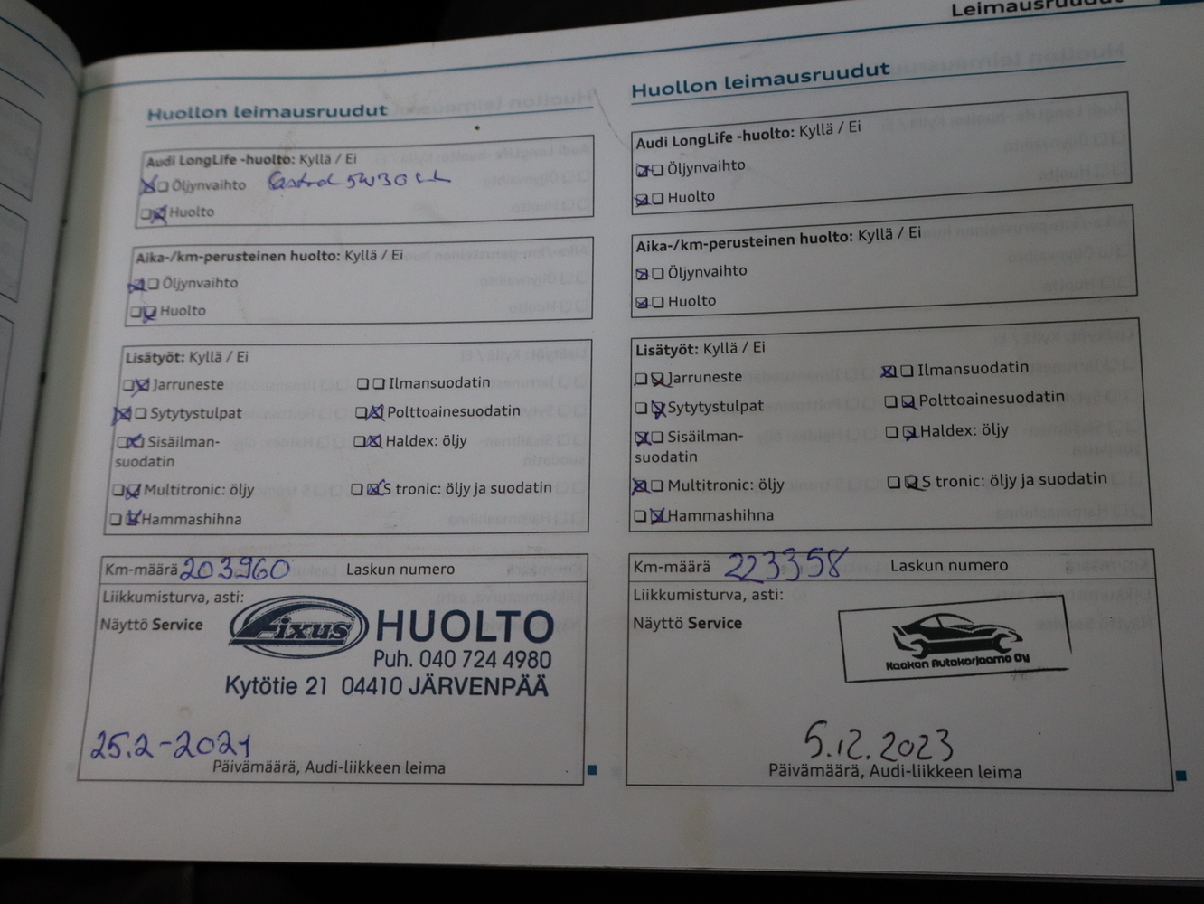 Audi A4 vaihtoauto