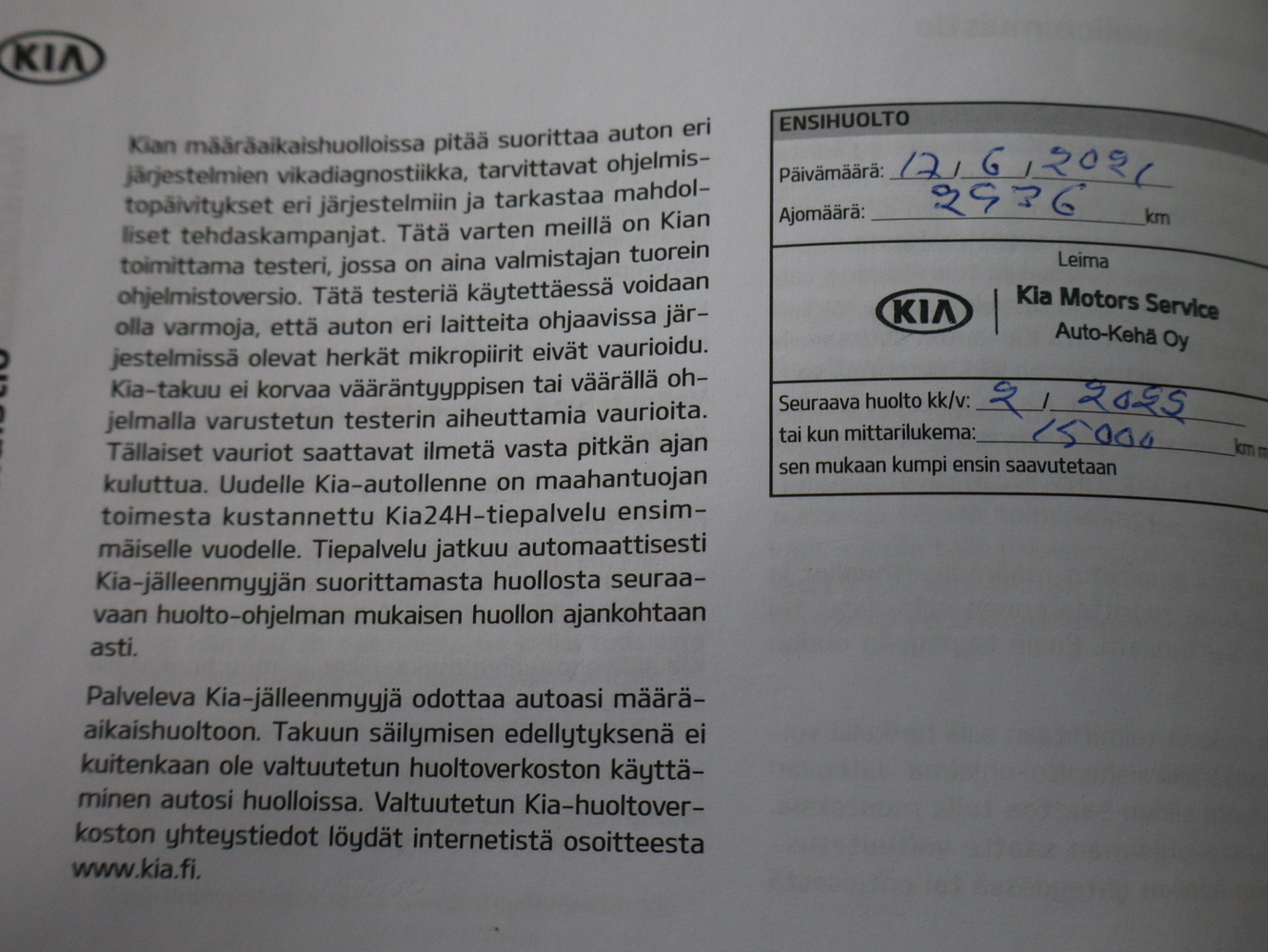 Kia Rio vaihtoauto