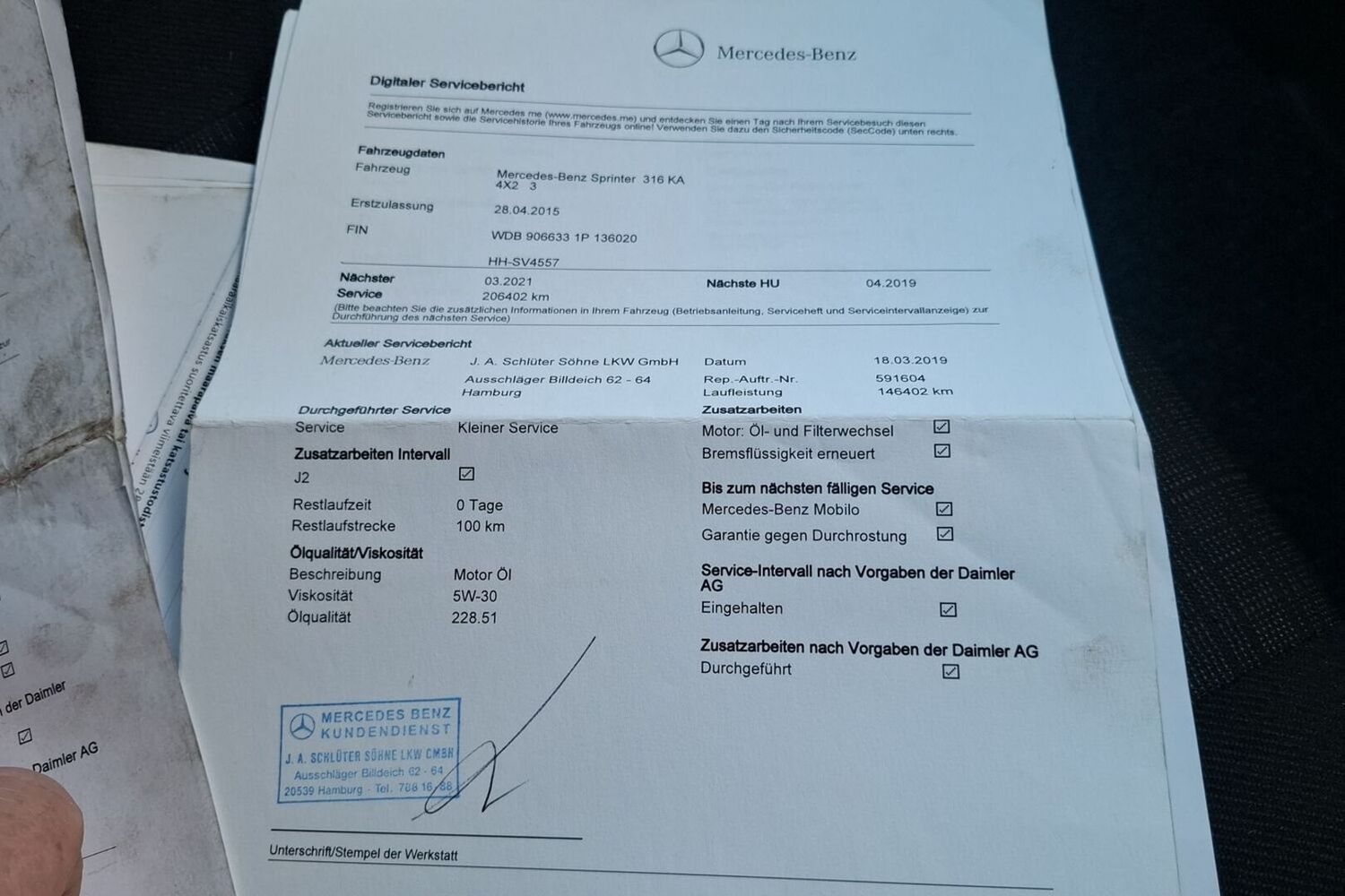 Mercedes-Benz Sprinter vaihtoauto