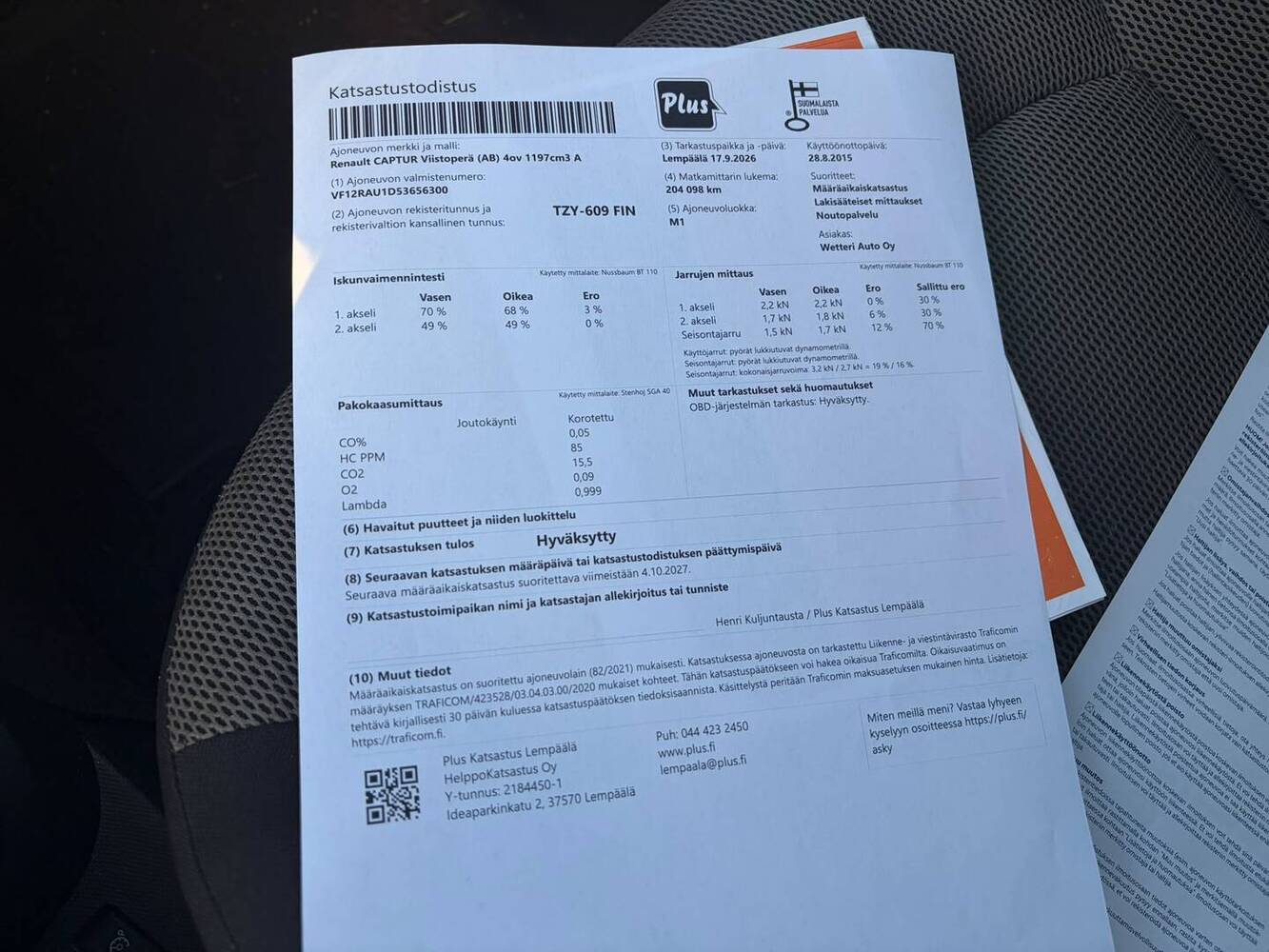Renault Captur vaihtoauto