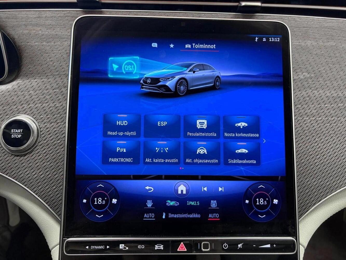 Mercedes-Benz EQE vaihtoauto