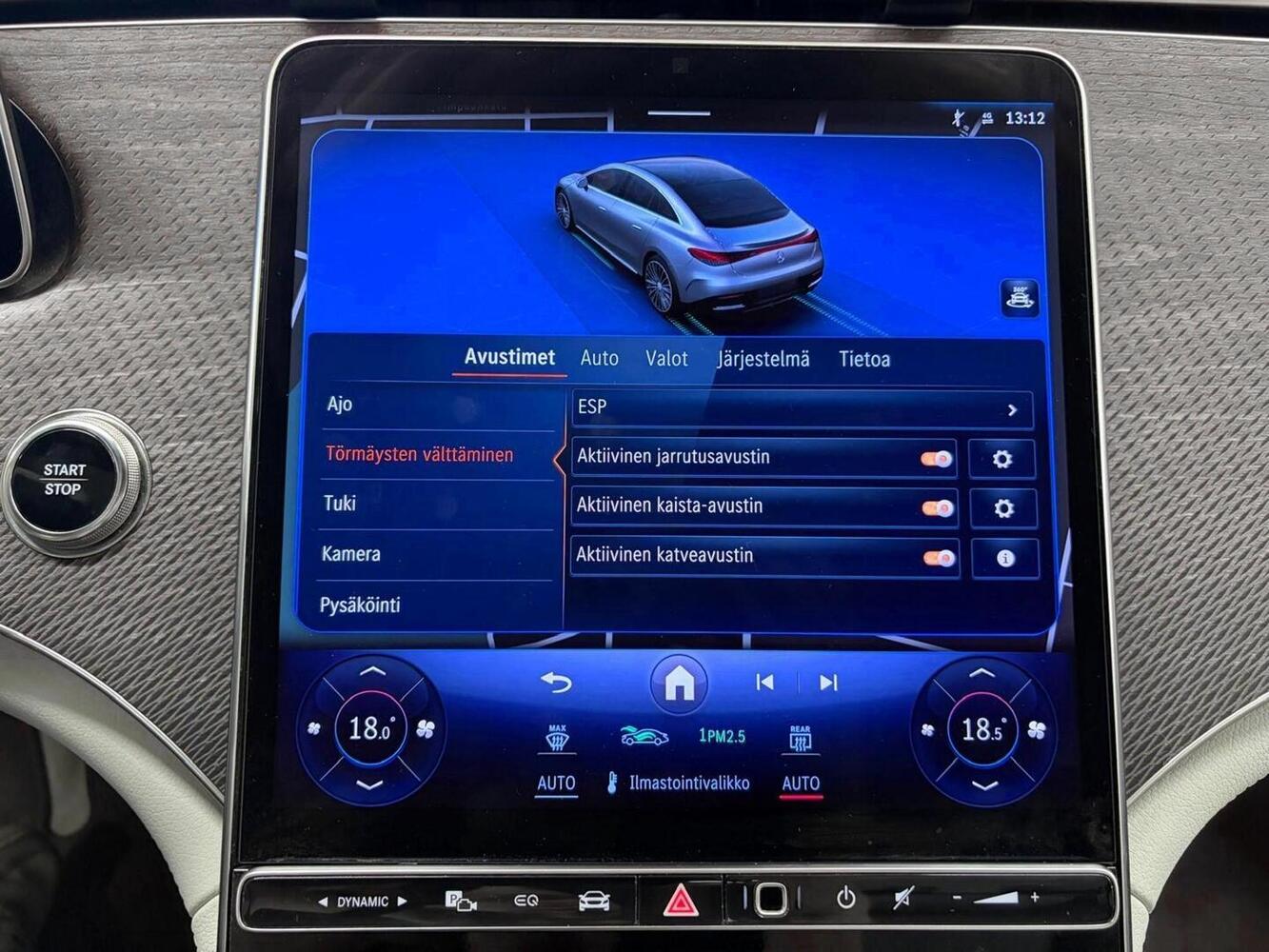 Mercedes-Benz EQE vaihtoauto