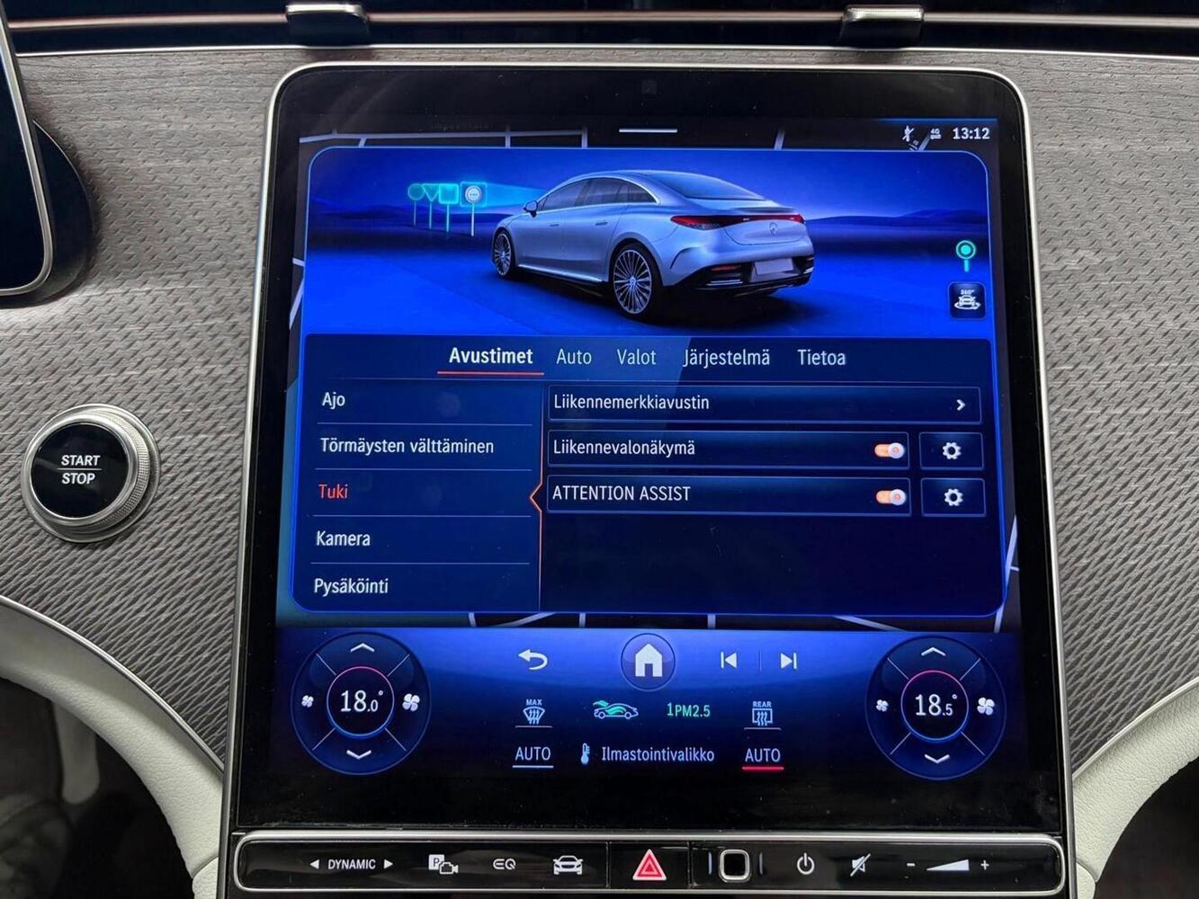 Mercedes-Benz EQE vaihtoauto