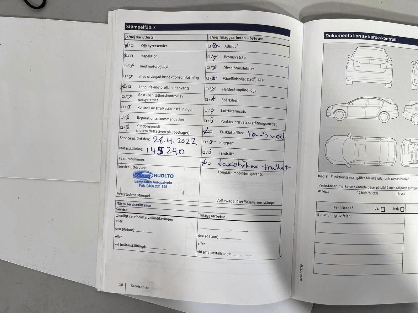 Volkswagen Passat vaihtoauto