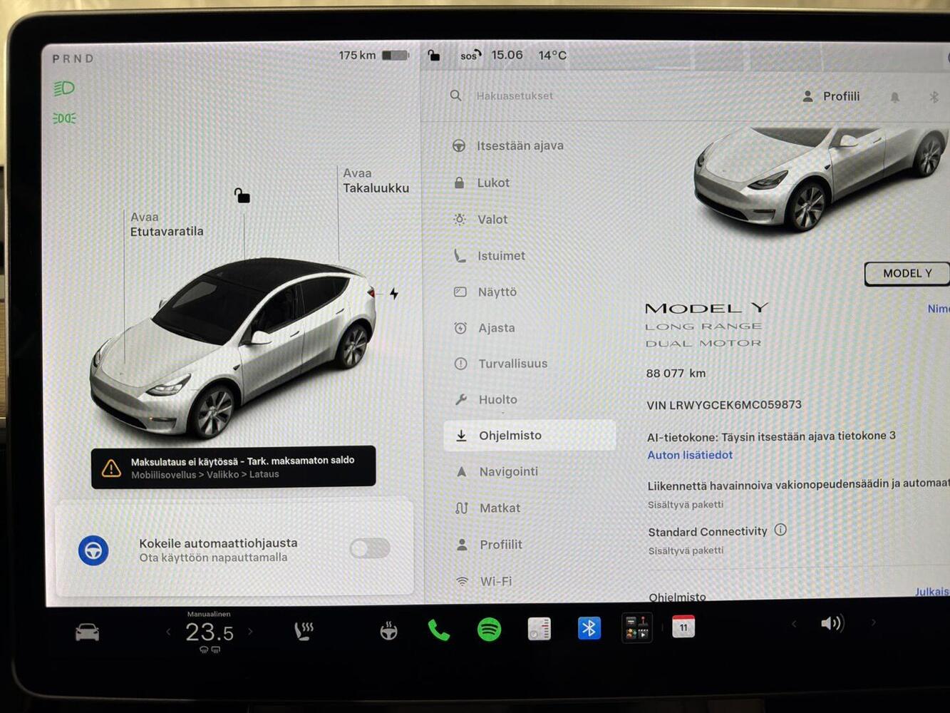 Tesla Model Y vaihtoauto