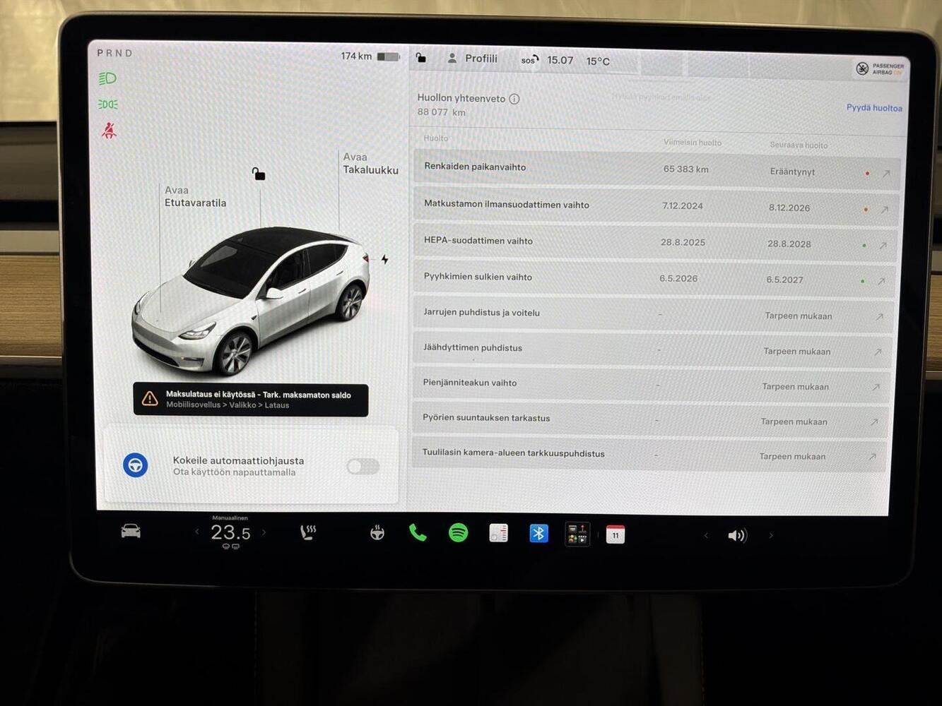 Tesla Model Y vaihtoauto