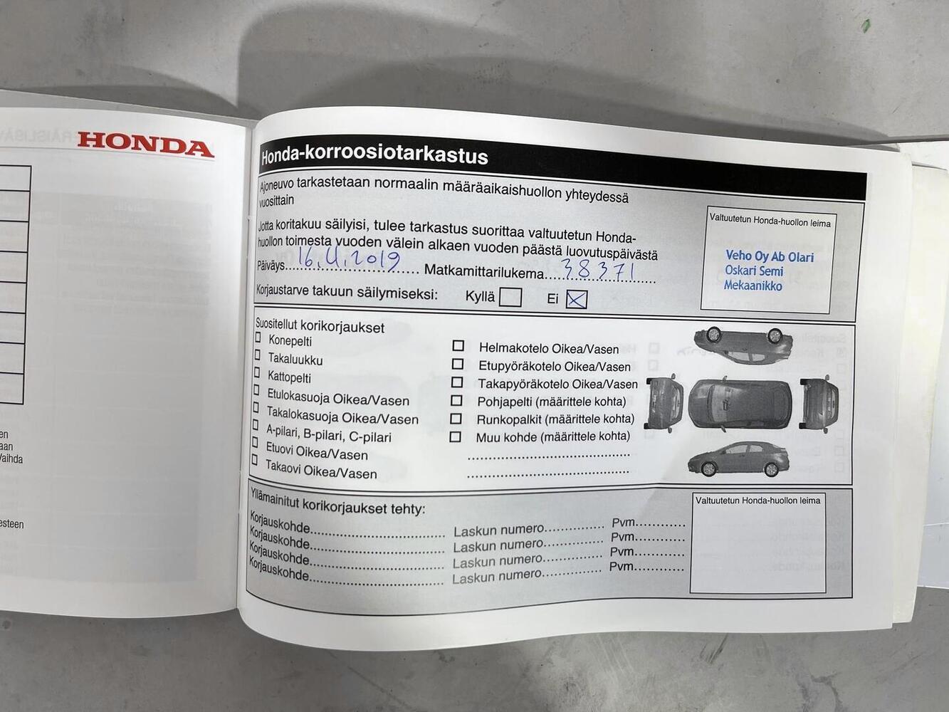 Honda Civic vaihtoauto