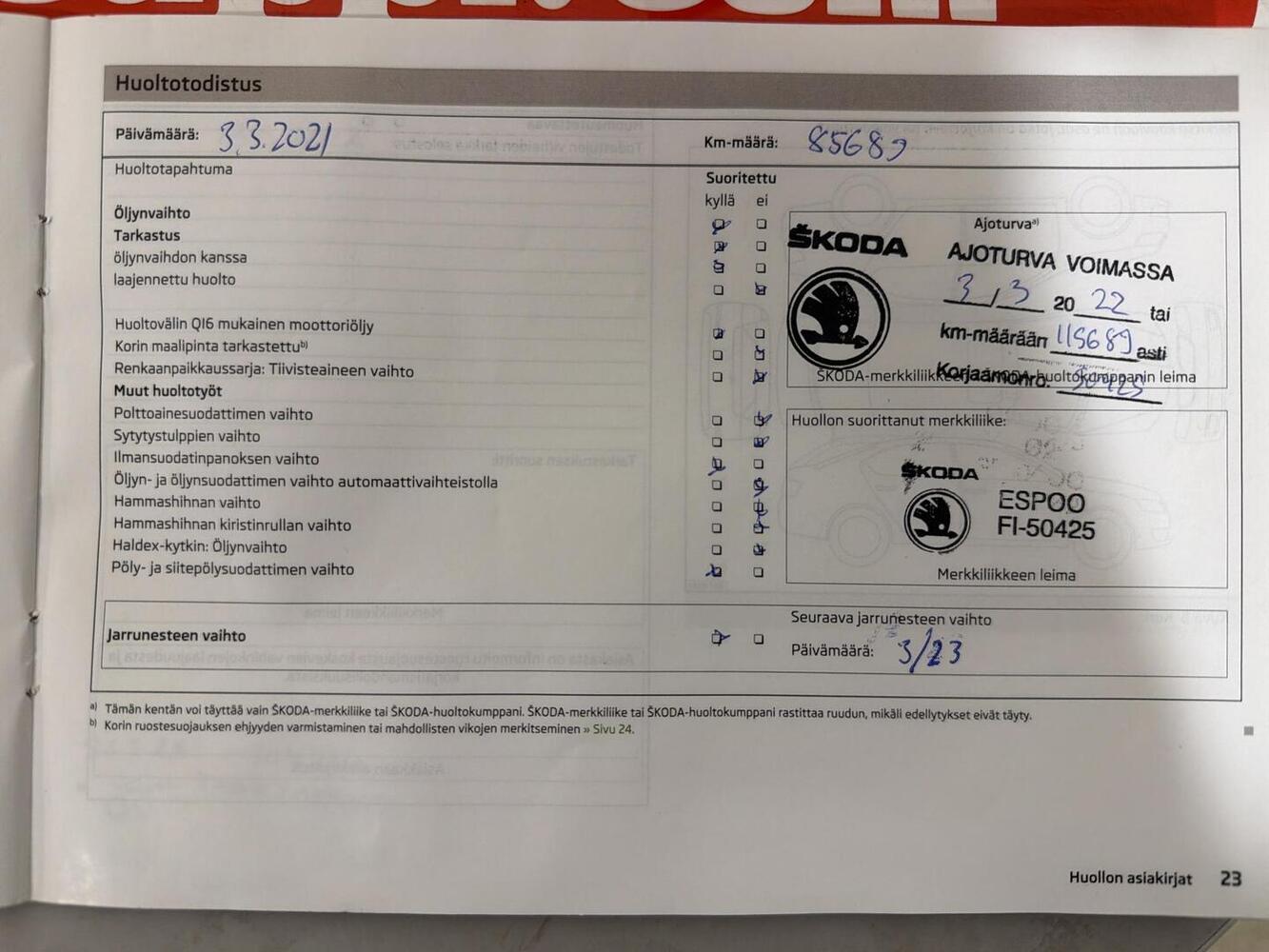 Skoda Octavia vaihtoauto