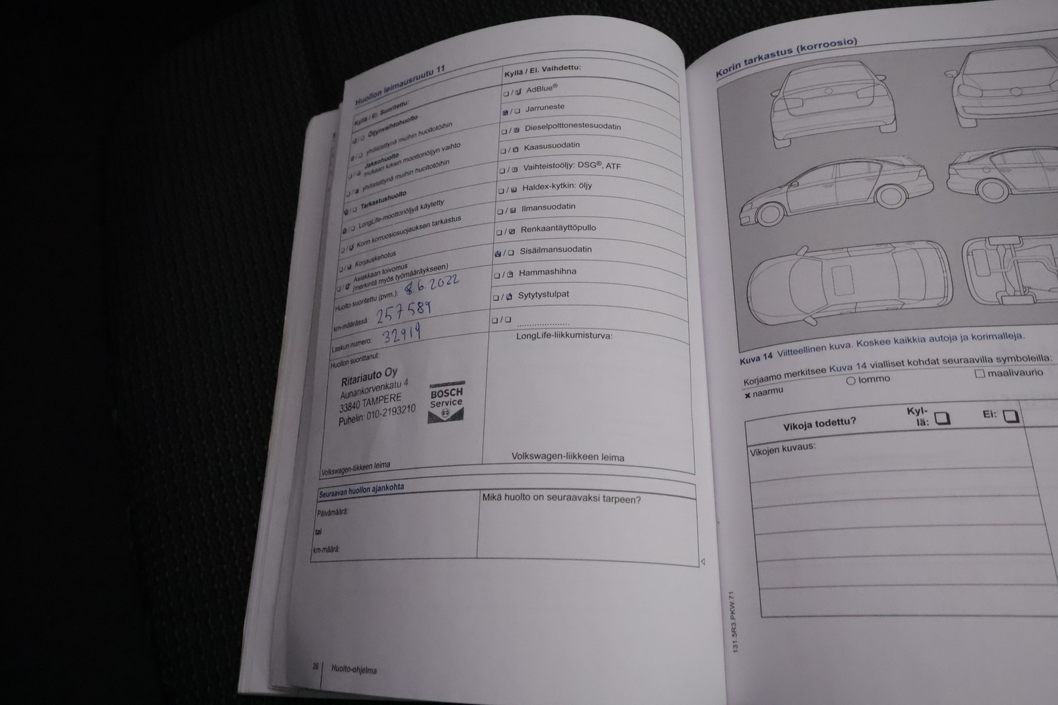 Volkswagen Passat vaihtoauto