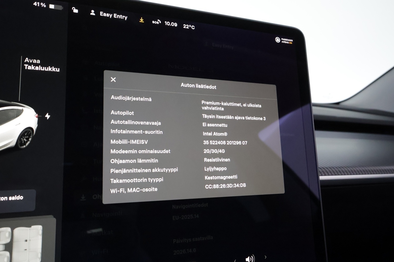 Tesla Model 3 vaihtoauto