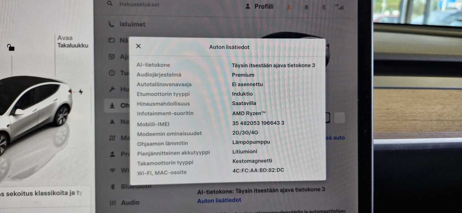 Tesla Model Y vaihtoauto