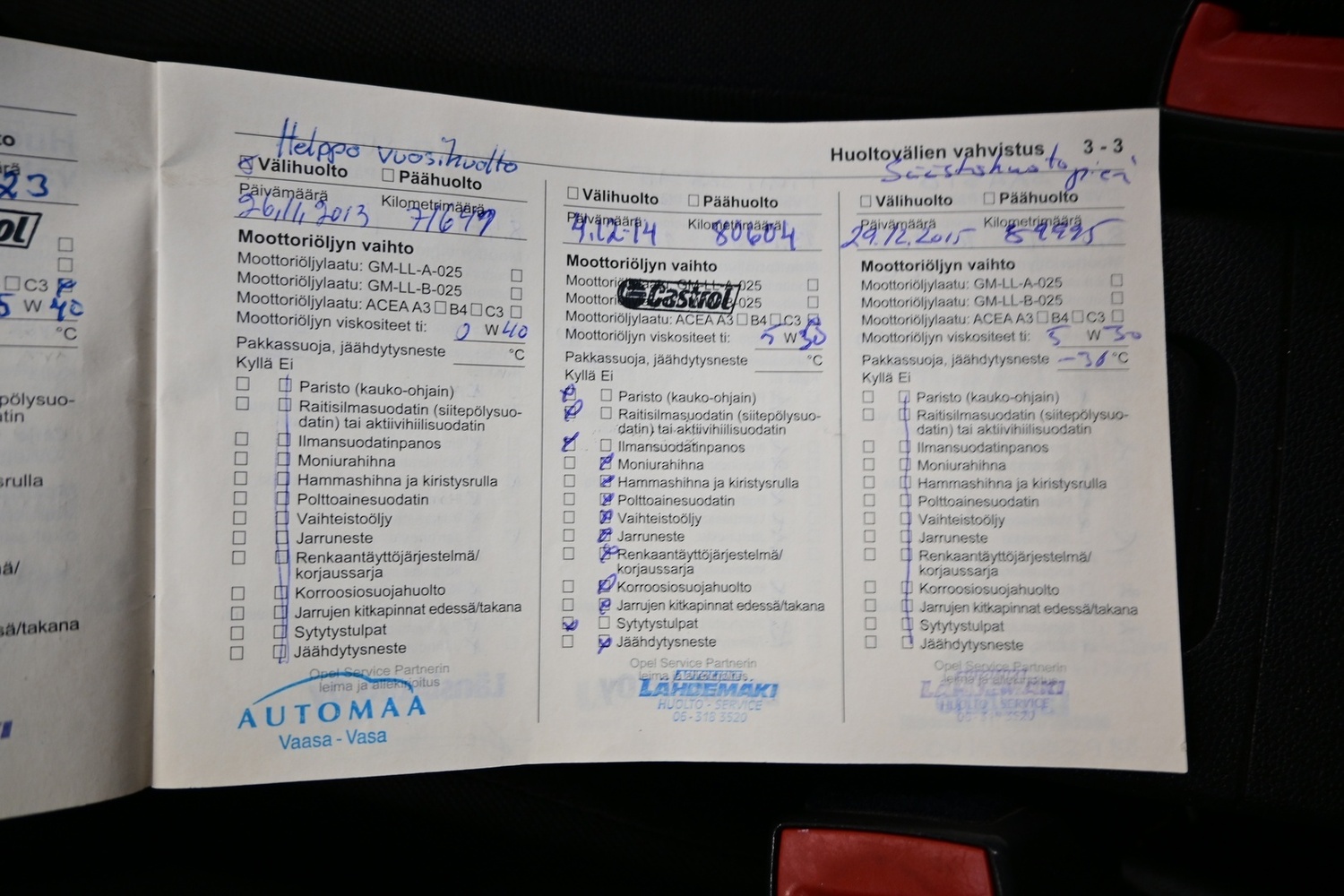 Opel Astra vaihtoauto