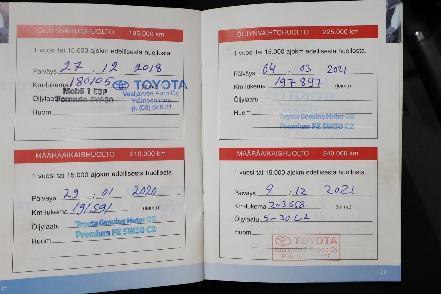 Toyota Corolla vaihtoauto