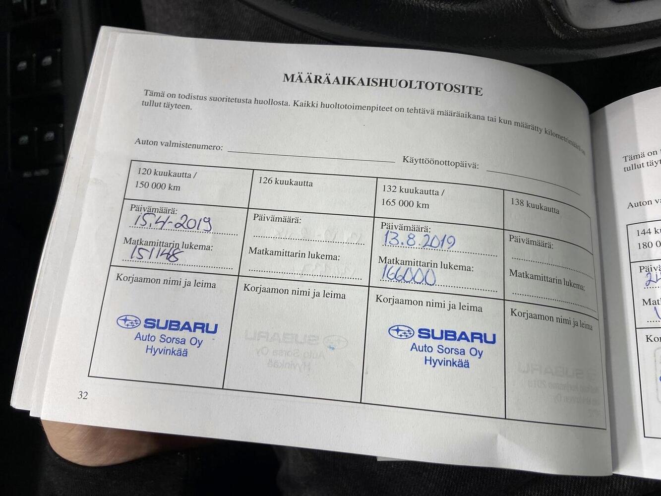 Subaru Outback vaihtoauto