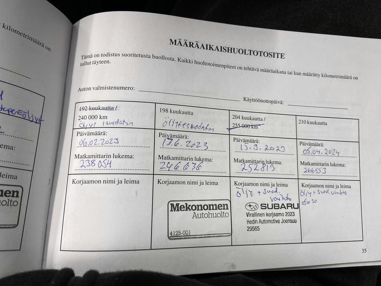 Subaru Outback vaihtoauto