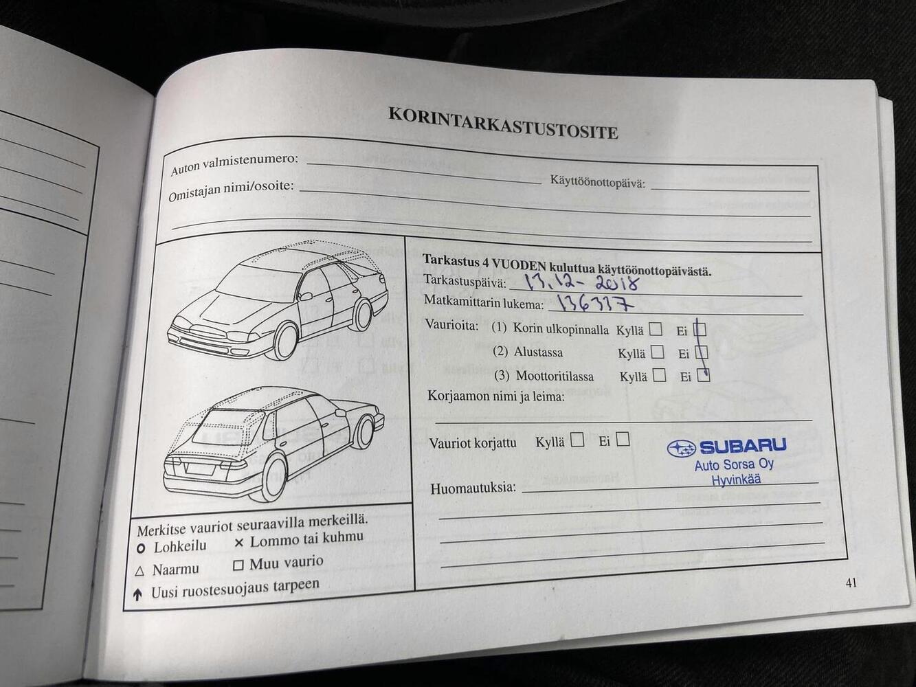 Subaru Outback vaihtoauto