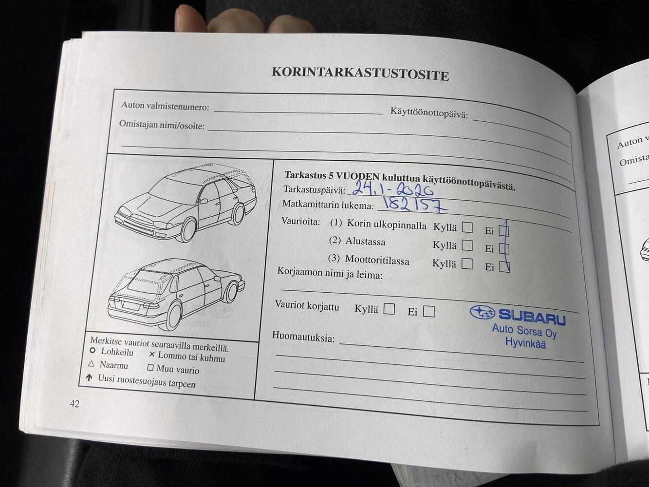 Subaru Outback vaihtoauto