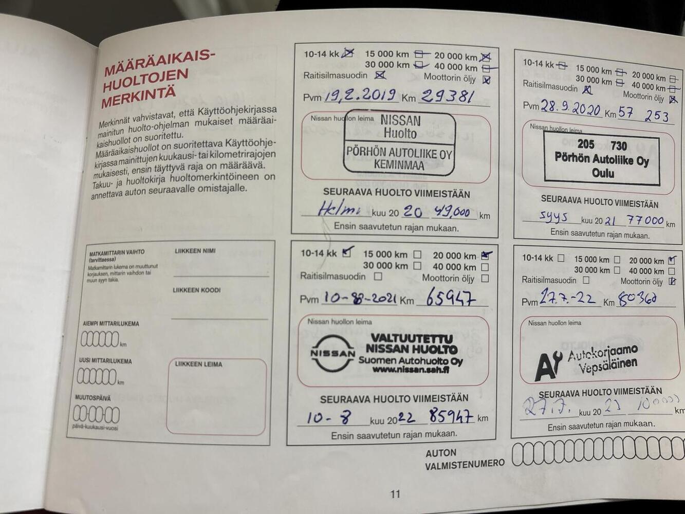 Nissan Qashqai vaihtoauto