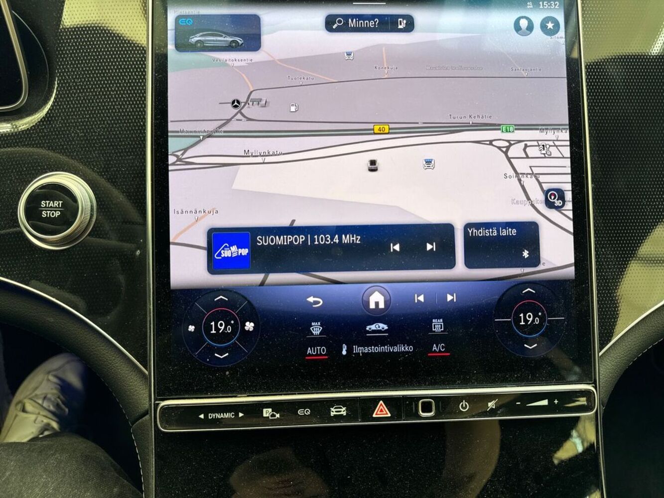 Mercedes-Benz EQE vaihtoauto