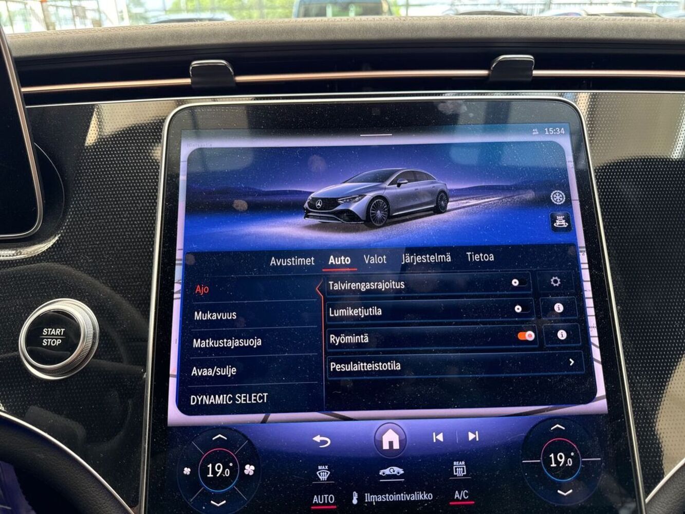 Mercedes-Benz EQE vaihtoauto