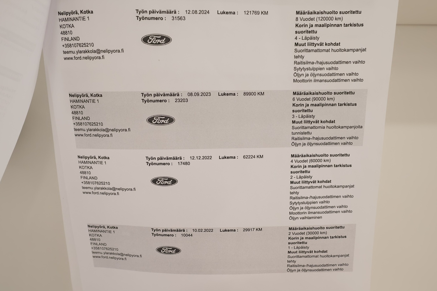 Ford Kuga vaihtoauto
