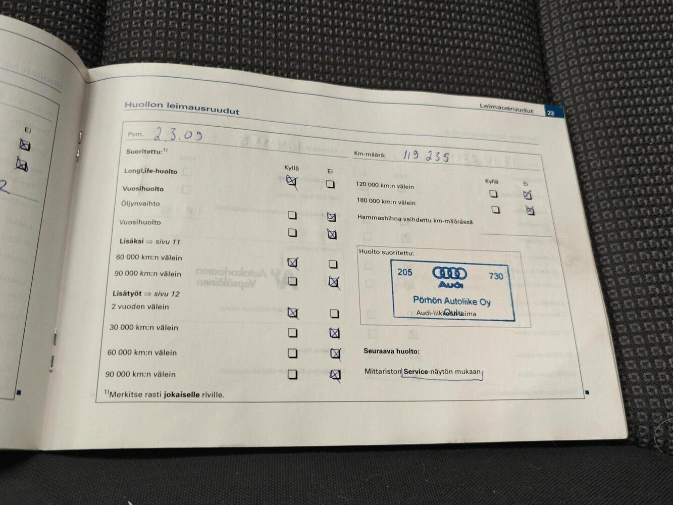 Audi A3 vaihtoauto
