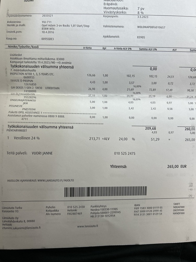 Opel Adam vaihtoauto