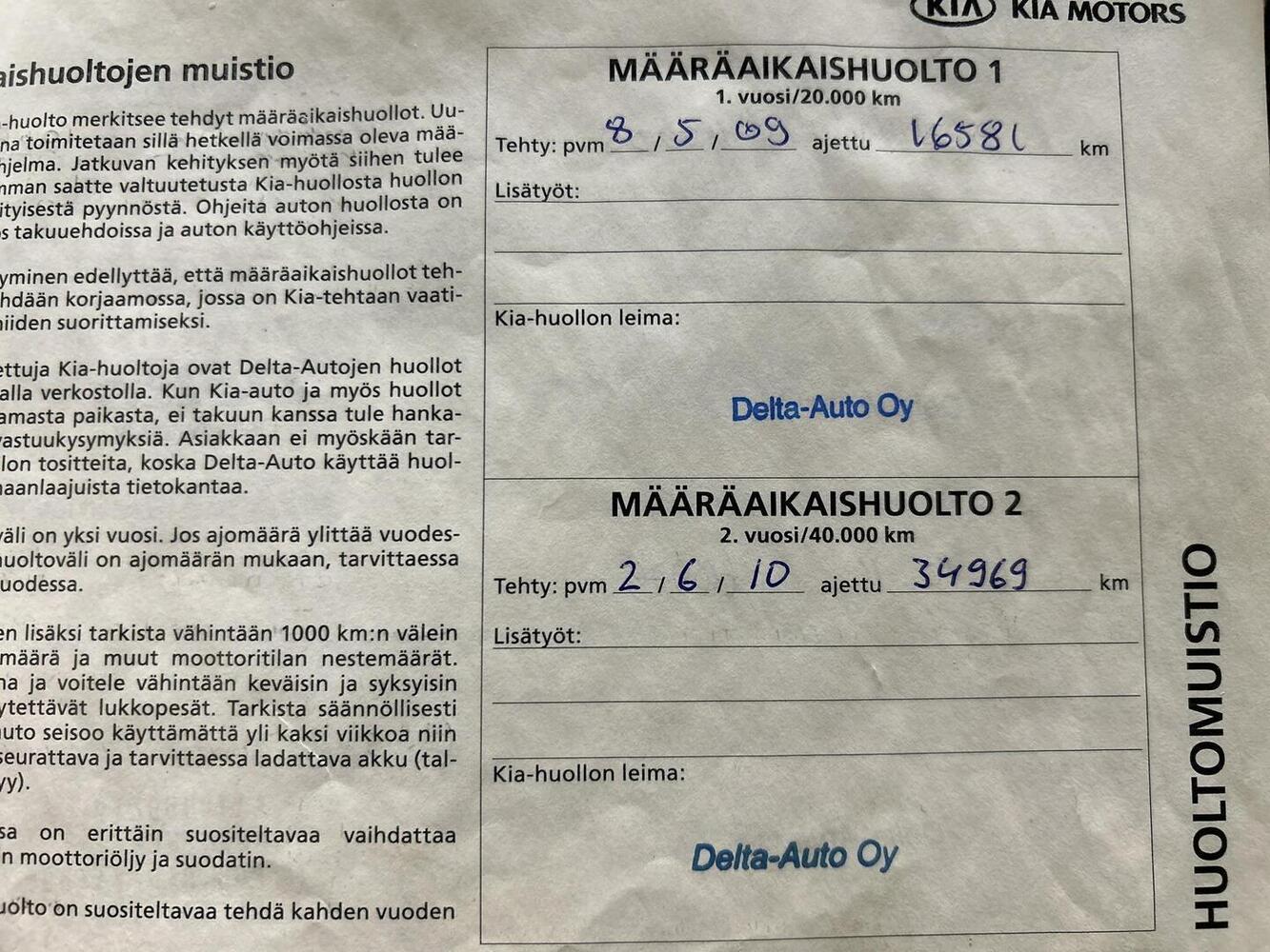 Kia Carens vaihtoauto