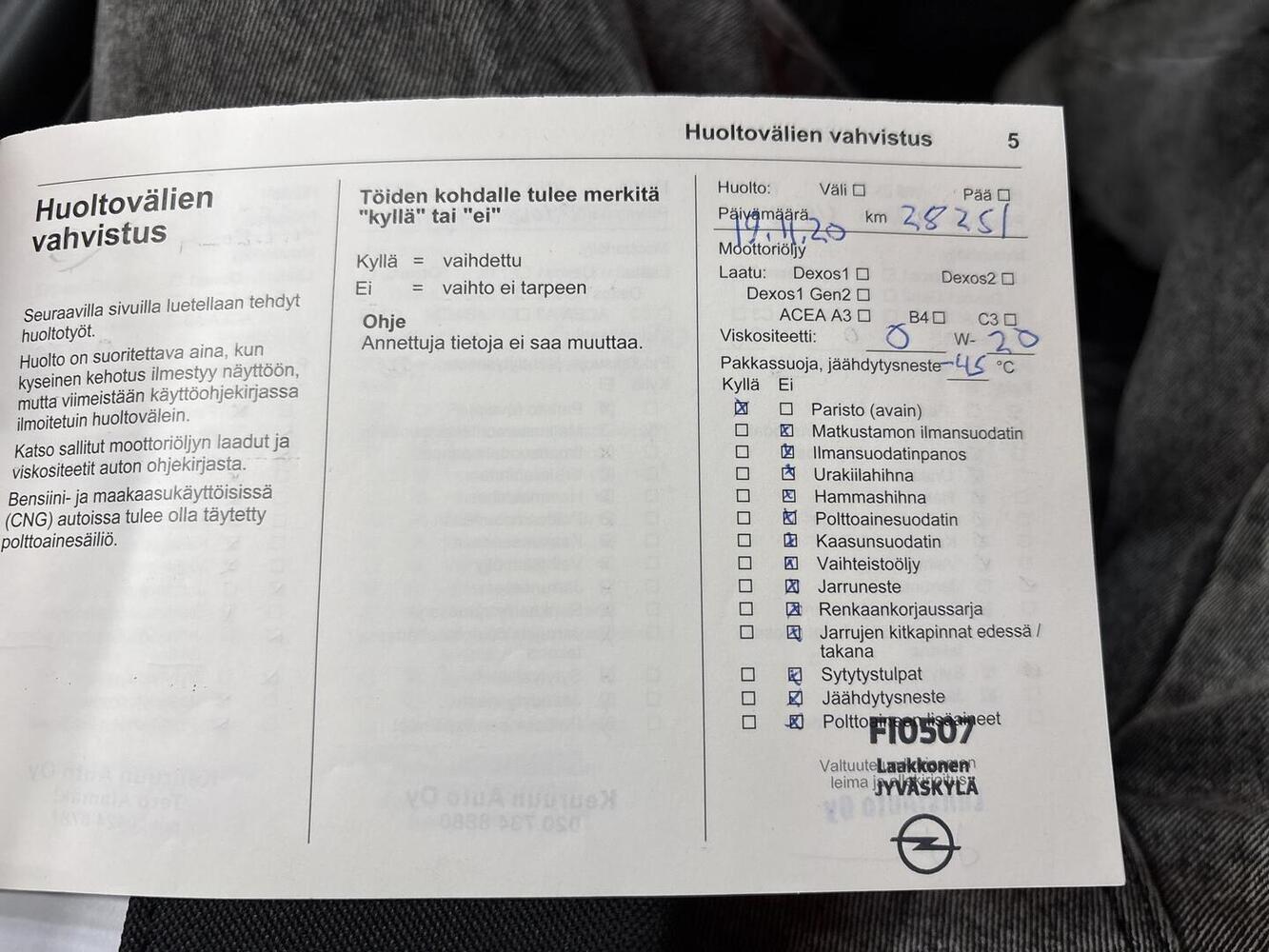 Opel Astra vaihtoauto