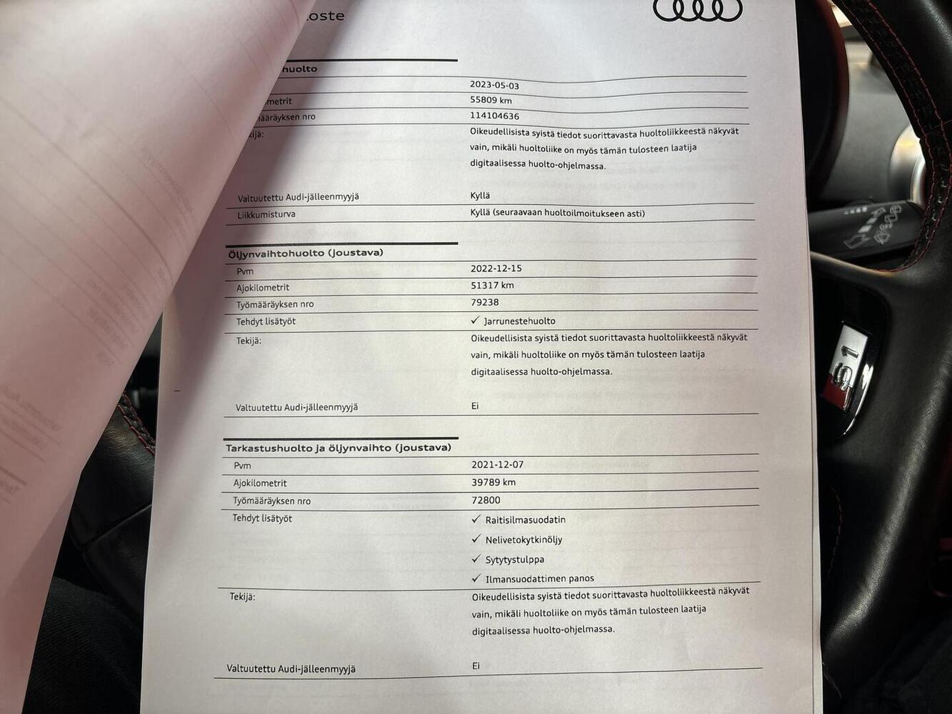 Audi S1 vaihtoauto