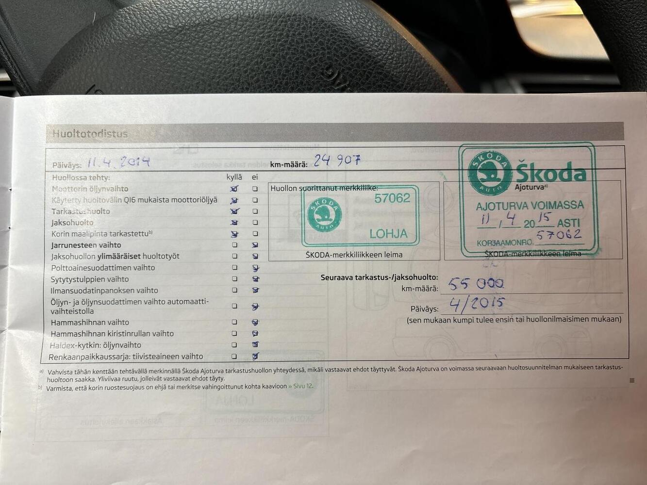 Skoda Rapid vaihtoauto