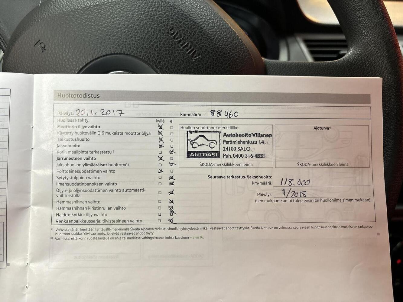 Skoda Rapid vaihtoauto