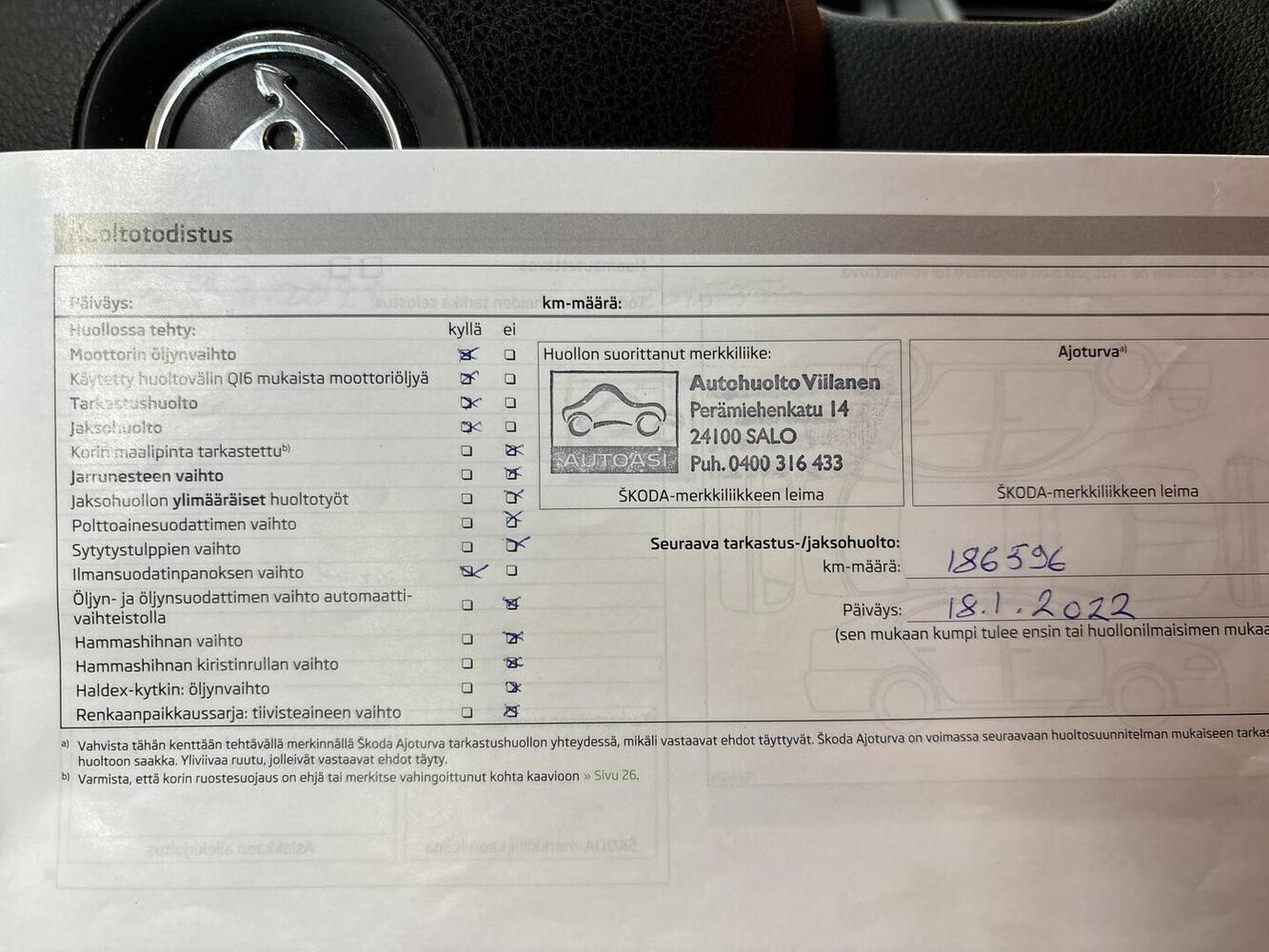 Skoda Rapid vaihtoauto