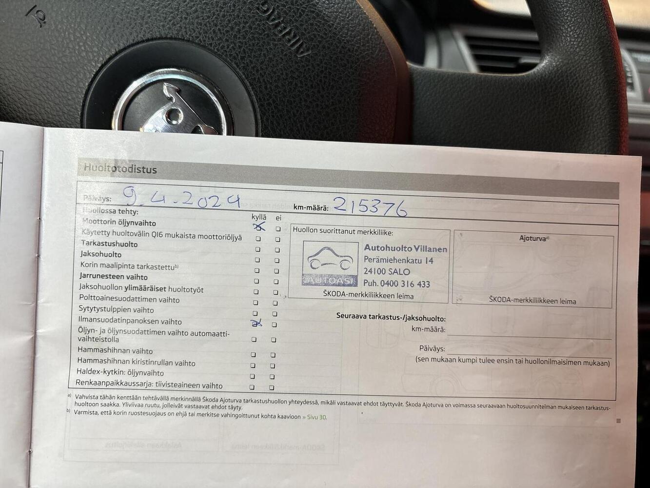 Skoda Rapid vaihtoauto