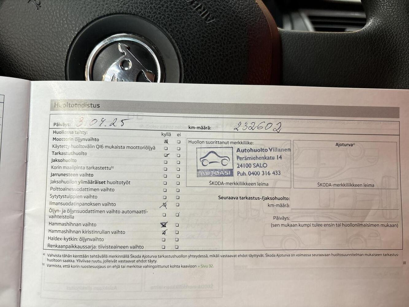 Skoda Rapid vaihtoauto