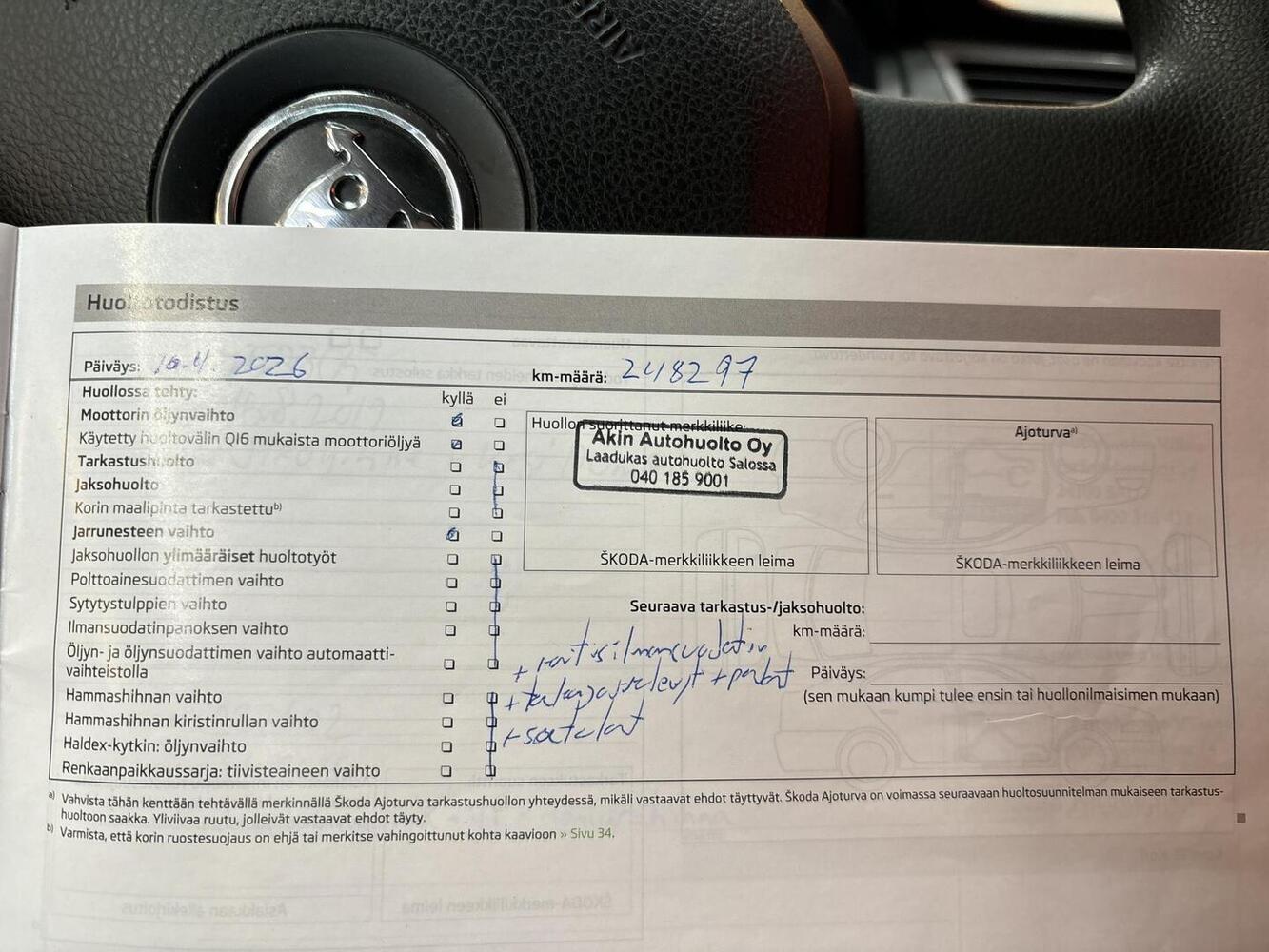 Skoda Rapid vaihtoauto