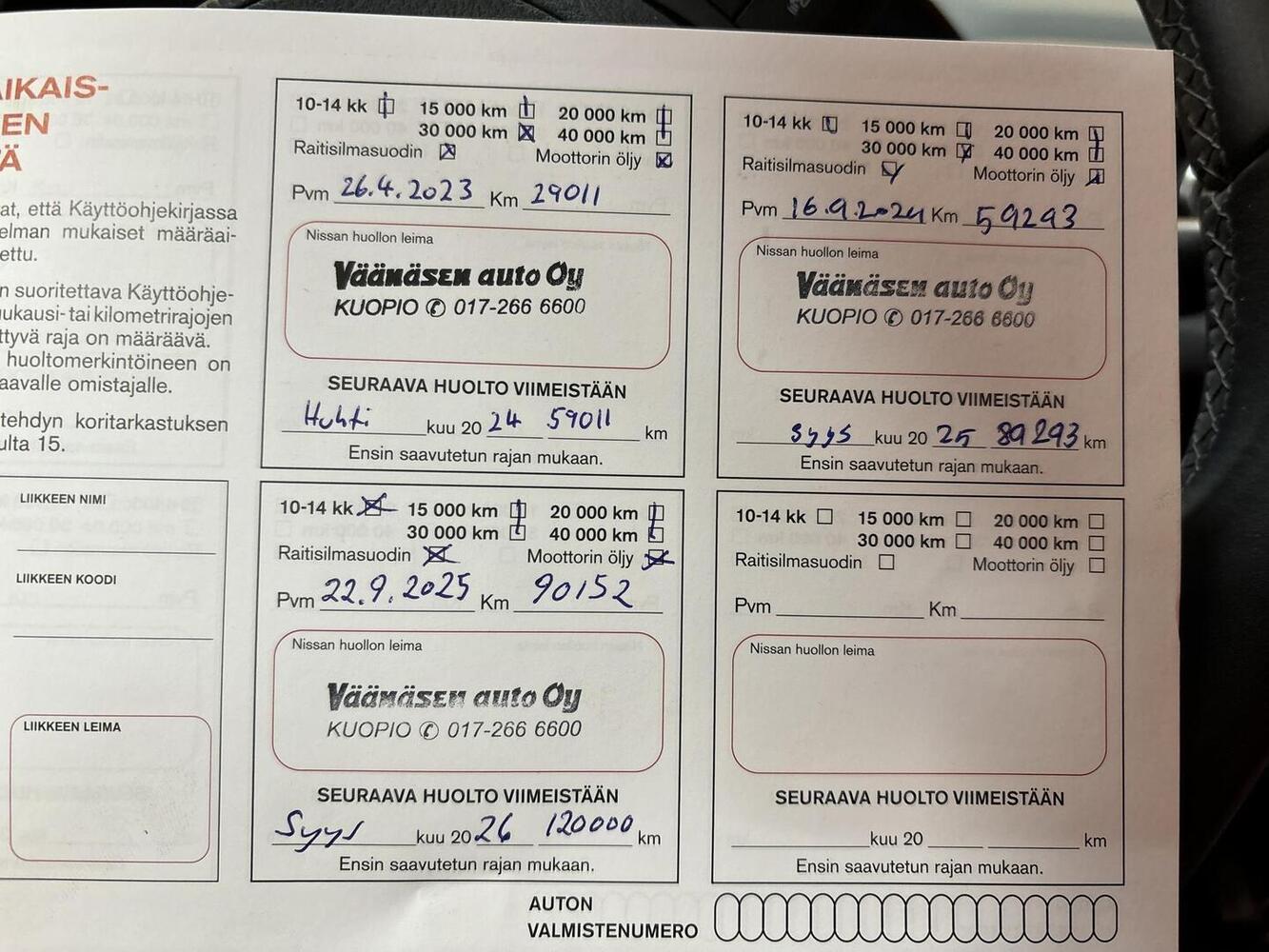 Nissan Qashqai vaihtoauto