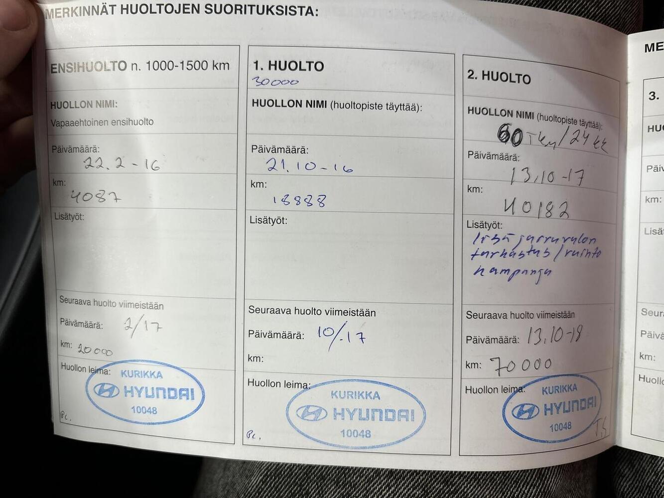 Hyundai Tucson vaihtoauto